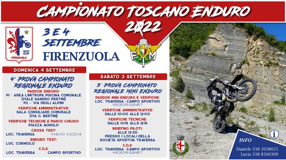 Riparte il campionato Toscano Enduro a settembre 2022